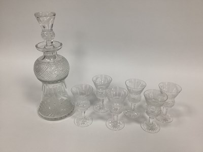 Lot 1008 - An Edinburgh Crystal Thistle Shaped Cut Glass...