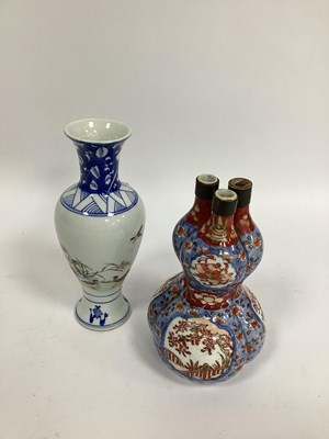 Lot 1131 - A Chinese Porcelain Vase, of baluster form,...