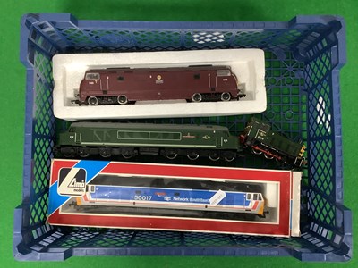 Lot 759 - Four OO Gauge/4mm Unboxed Diesel Locomotives,...