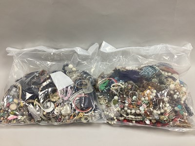 Lot 353 - A Mixed Lot of Assorted Costume Jewellery:-...