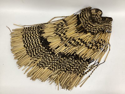 Lot 1348 - A Vintage Long Maori Grass Skirt, with woven...