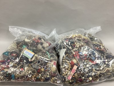 Lot 342 - A Mixed Lot of Assorted Costume Jewellery:-...