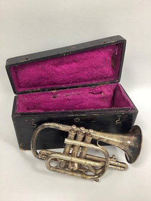 Lot 1407 - A Boosey and Co. Trumpet, Class A light valve,...