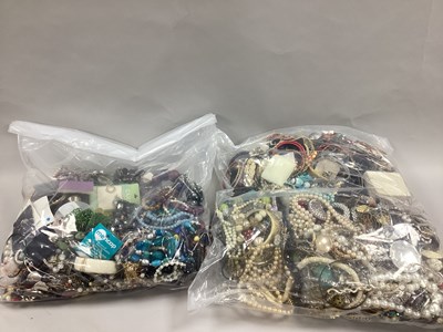 Lot 347 - A Mixed Lot of Assorted Costume Jewellery:-...