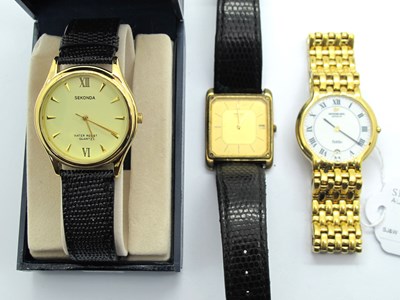 Lot 278 - Raymond Weil; A Modern Gent's "18K...