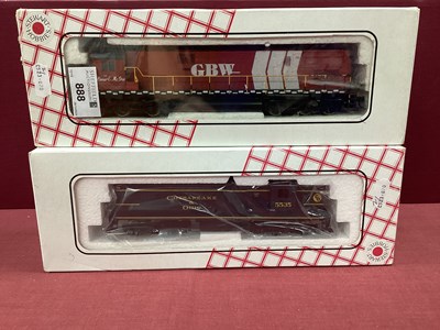 Lot 888 - Two HO Guage Stewart Hobbies U.S.A.Outline Kit...