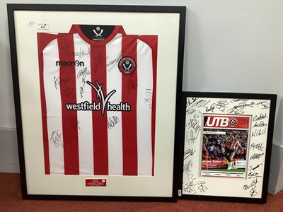 Lot 419 - Sheffield United 2012 'Macron'Home Shirt, with...