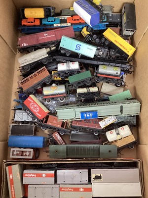 Lot 466 - A Quantity of OO Scale Wagons, by Hornby and...