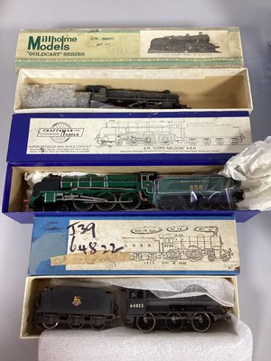 Lot 471 - Three OO Gauge Kit Built British Steam Outline...