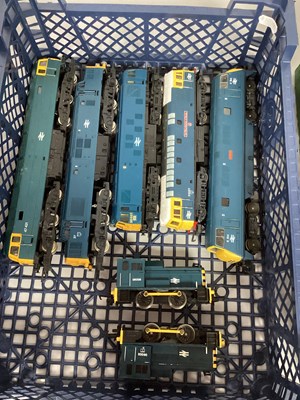 Lot 479 - Seven OO Gauge British Diesel Outline...