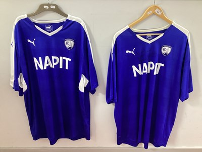 Lot 402 - Chesterfield Puma Home Shirts with 'Napit'...