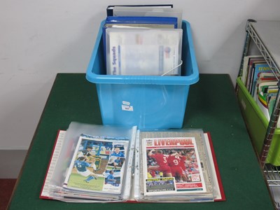 Lot 557 - Chesterfield Big Match Programmes, including...