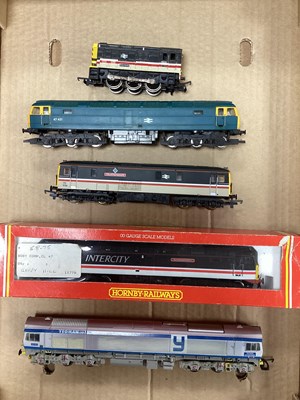 Lot 495 - Five OO Gauge Diesel Outline Locomotives,...