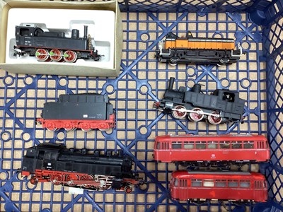 Lot 503 - Five HO Gauge Continental Outline Locomotives,...