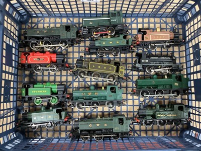 Lot 544 - Thirteen OO Gauge Shunting Engines by Hornby,...