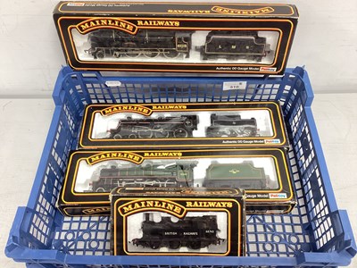 Lot 510 - Four OO Gauge British Steam Outline...