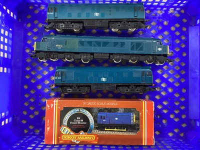 Lot 511 - Four OO Gauge British Outline Diesel...