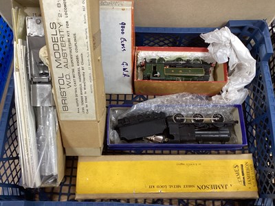 Lot 524 - Four OO Gauge Kit Built British Outline...