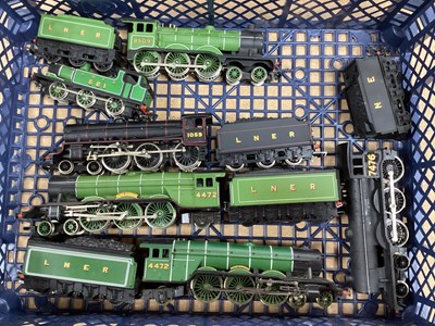 Lot 525 - Six OO Gauge British Outline Steam Locomotives,...