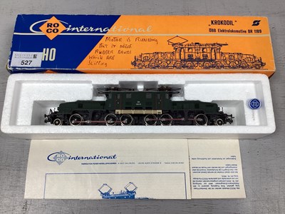 Lot 527 - A HO Gauge Krokodil Locomotive by Roco,...