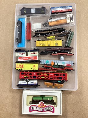 Lot 554 - Approximately Twenty N Gauge American Outline...