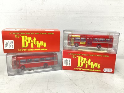 Lot 533 - Two Britbus OO Scale Buses, both London...