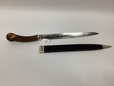 Lot 1274 - Stuart Truelove, Sheffield, single edged knife,...