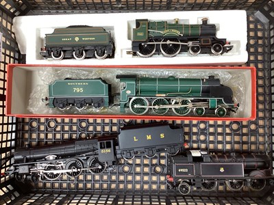 Lot 562 - Four OO Gauge Steam Locomotives by Hornby,...