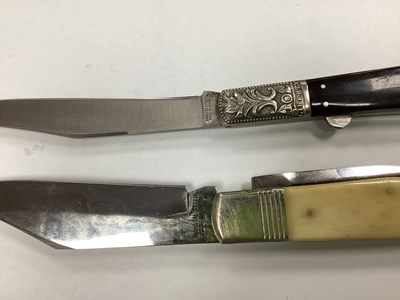 Lot 1287 - Parker Cutlery Co, Japan Hand Made, etched on...