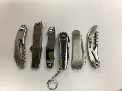 Lot 1290 - Golfers Stainless Steel Knife, bottle opener,...