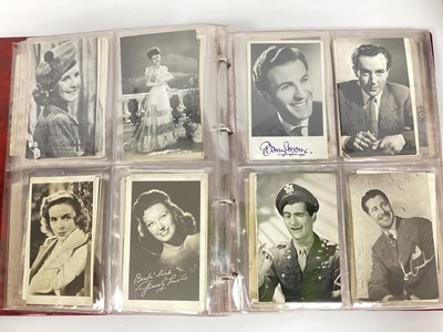 Lot 1365 - An Album of Vintage Photographs of Stars of...