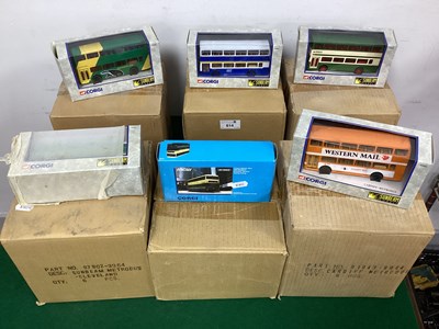 Lot 614 - Thirty Six Diecast Model Buses by Sunbeam...