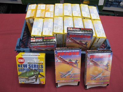 Lot 352 - Twenty 1:144 Scale Plastic Model Military...