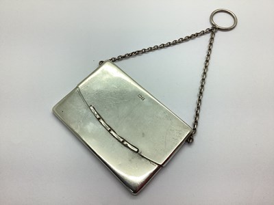 Lot 21 - An Edwardian Hallmarked Calling Card Case, W.N,...