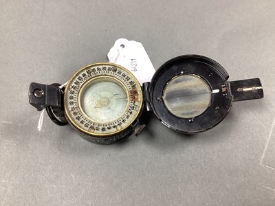 Lot 626 - WWII British Prismatic Marching Compass,...