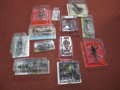 Lot 293 - Twelve 1:72 Scale Diecast/Plastic Model...