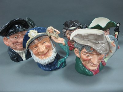 Lot 1135 - Royal Doulton Large Character Jugs, The...