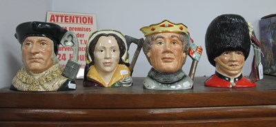 Lot 1251 - Royal Doulton Large Character Jugs, The...