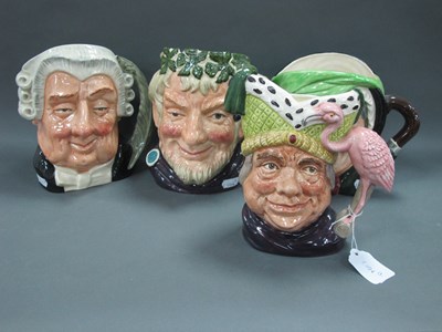 Lot 1242 - Royal Doulton Large Character Jugs, Bacchus...