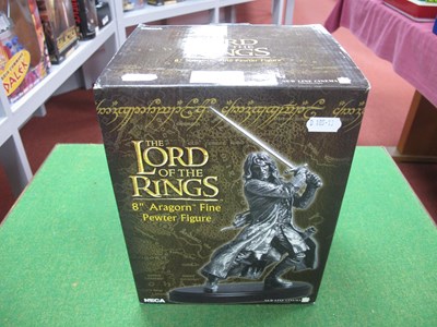 Lot 745 - A NECA The Lord Of the Rings 8" Aragon Fine...