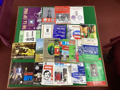 Lot 754 - F.A Cup Final Programmes 1959, (tape to spine),...