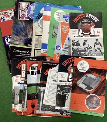 Lot 859 - Manchester United Programmes. 1958 F.A Cup...