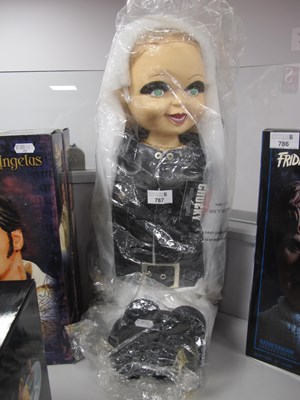 Lot 787 - A Bride of Chucky 25" Plastic Tiffany Doll in...