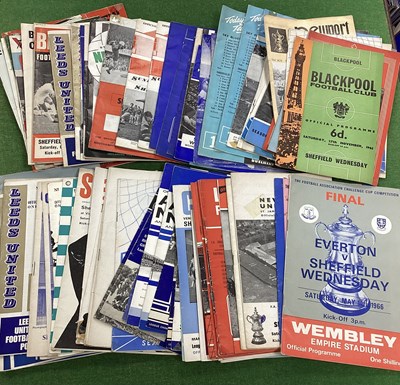 Lot 901 - Sheffield Wednesday Away Programmes, from the...