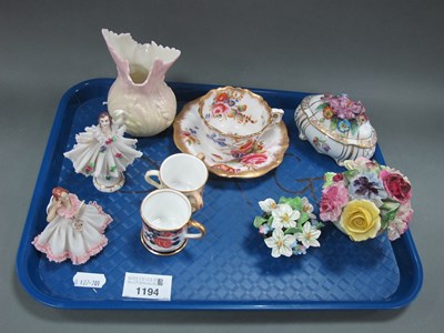 Lot 1194 - Hammersley Cabinet Cup and Saucer, Worcester...