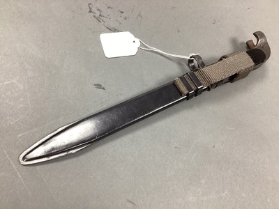 Lot 499 - Eastern Bloc AK47 Bayonet, Scabbard and Hilt...