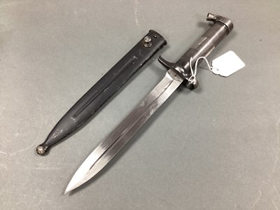 Lot 516 - XIX Century Swedish M1896 Mauser Bayonet and...