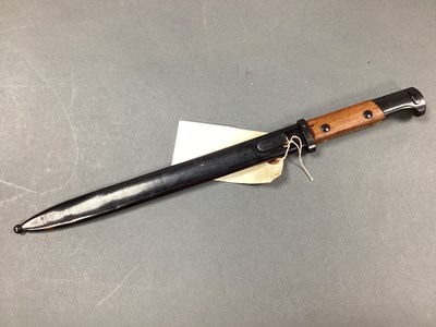 Lot 514 - Czech VZ24 Mauser Bayonet and Scabbard, both...