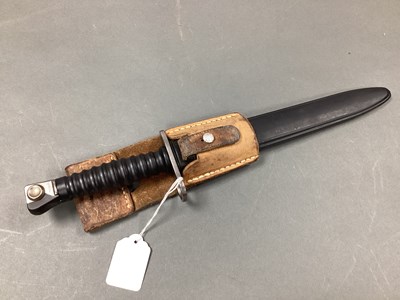 Lot 511 - Swiss SIG STGW M1957 Bayonet, Scabbard and...