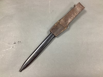 Lot 520 - Czech VZ24 Mauser Bayonet, Scabbard and...